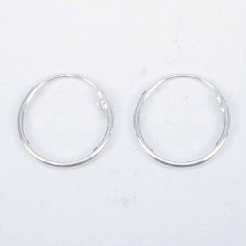 Ea Hoop 1.2X14mm. Plain color