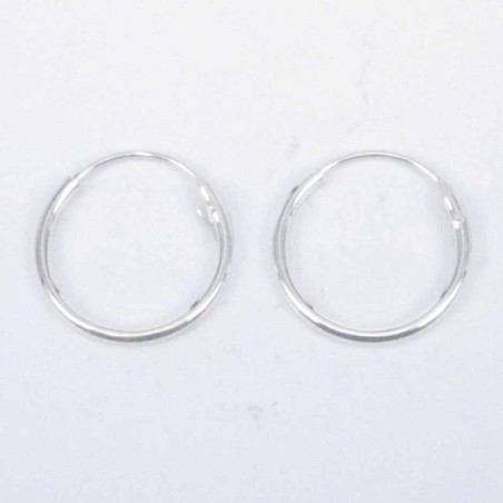 Ea Hoop 1.2X14mm. Plain color