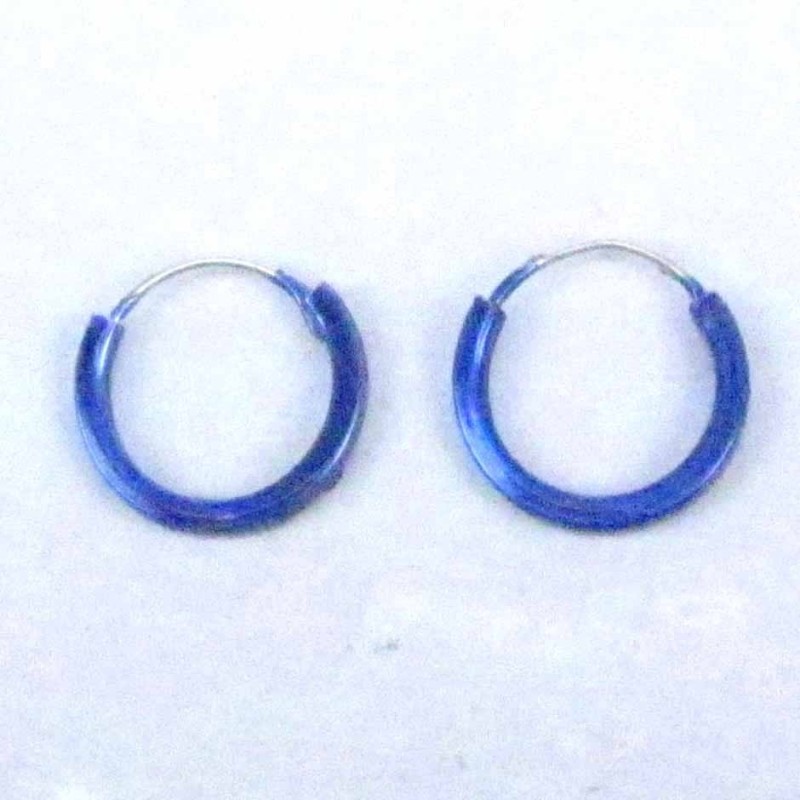 Ea Hoop flat 1.2X10mm. Zafire color