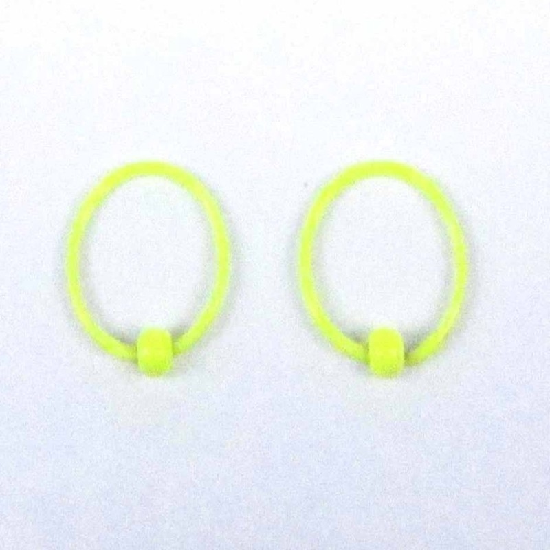 Ea Hoop Ball 8mm. Yellow color