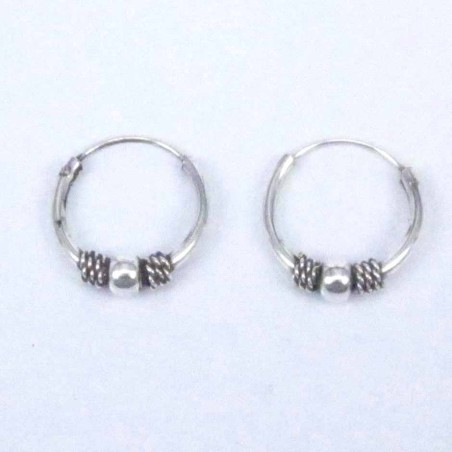 Ea Hoop 1.2X12mm. Bali style