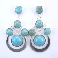 Earrings Torquoise Stone