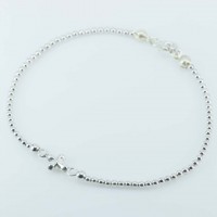 Bracelets Plain Silver