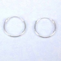 Earrings Hoop Plain